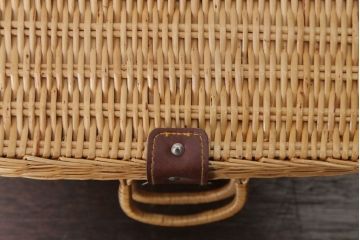 アンティーク雑貨　アンティーク　レトロでかわいいバスケット(3)