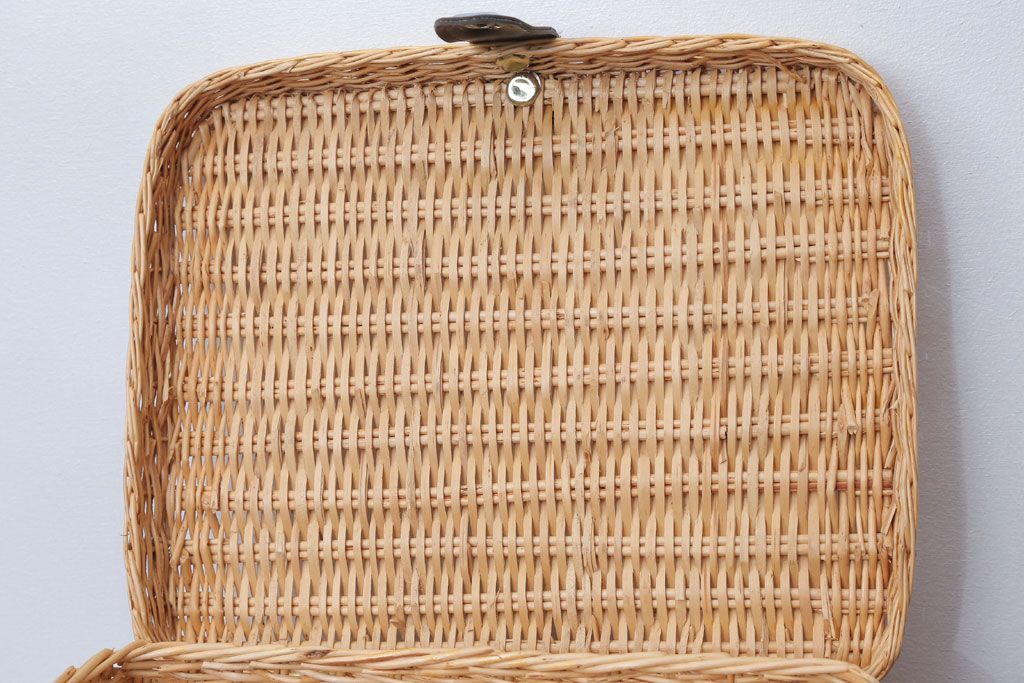 アンティーク雑貨　アンティーク　レトロでかわいいバスケット(3)