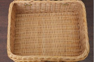 アンティーク雑貨　アンティーク　レトロでかわいいバスケット(3)