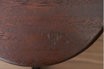 アンティーク家具　アンティーク　古い木製のおしゃれな回転スツール