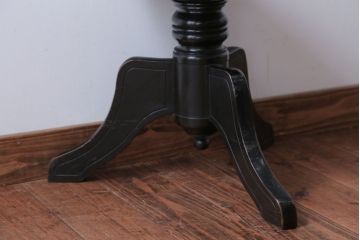 アンティーク家具　アンティーク　古い木製のおしゃれな回転スツール