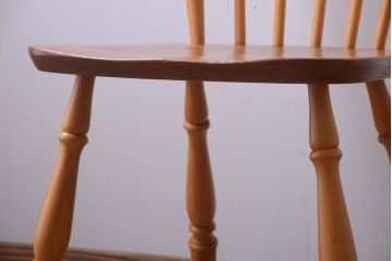 アンティーク家具　イギリスアーコール スティックバックチェア(1)