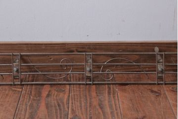 アンティーク雑貨　昭和レトロ　古いアイアンのおしゃれなウォールフック