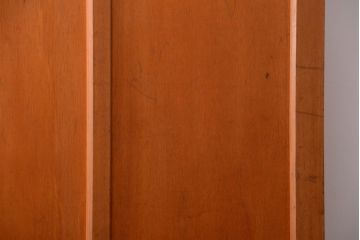 アンティーク　モールガラス入り!レトロでおおきなパーテーション(衝立て)