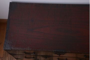 アンティーク家具　古民具・骨董　明治期　総桐材の時代箪笥ローボード