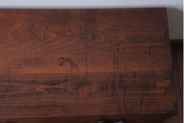 アンティーク家具　アンティーク　とてもシンプルな時代箪笥ローボード