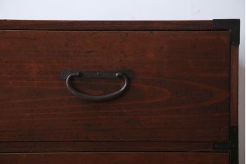 アンティーク家具　アンティーク　とてもシンプルな時代箪笥ローボード