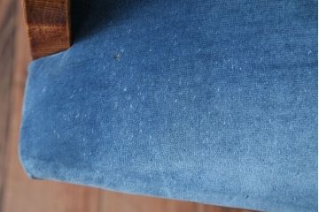 アンティーク家具　和製アンティーク　アーム付きのシックな回転椅子(2)