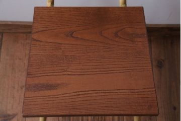 アンティーク家具　アンティーク　小振りなペイントアイアンレッグチェア