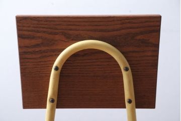 アンティーク家具　アンティーク　小振りなペイントアイアンレッグチェア