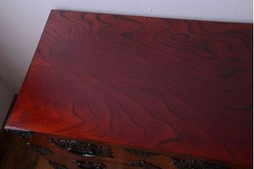 中古　伝統民芸家具 岩谷堂　横型衣装箪笥(和箪笥サイドボード)(定価約60万円)