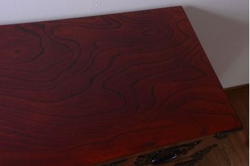 中古　伝統民芸家具 岩谷堂　横型衣装箪笥(和箪笥サイドボード)(定価約60万円)