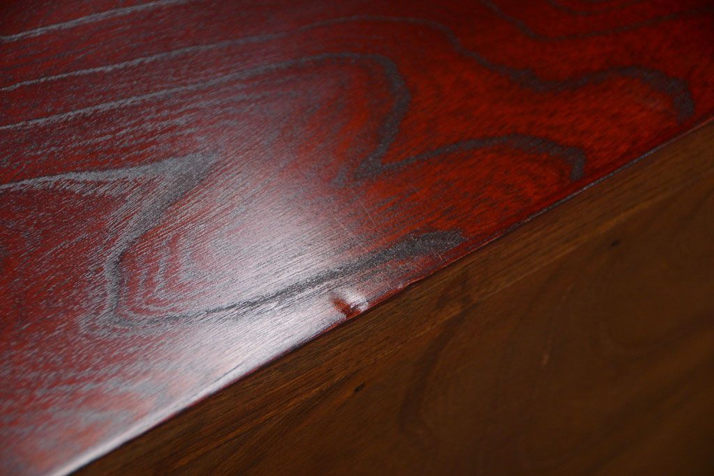 中古　伝統民芸家具 岩谷堂　横型衣装箪笥(和箪笥サイドボード)(定価約60万円)