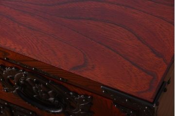 中古　伝統民芸家具 岩谷堂　横型衣装箪笥(和箪笥サイドボード)(定価約60万円)