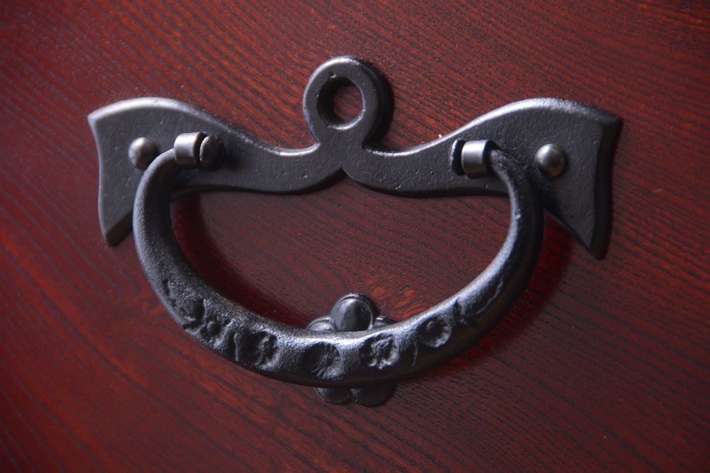 中古　伝統民芸家具 岩谷堂　横型衣装箪笥(和箪笥サイドボード)(定価約60万円)