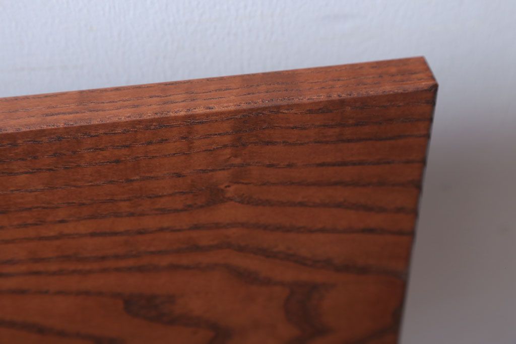 アンティーク家具　アンティーク　オーク材製!小振りなアイアンレッグチェア(1)