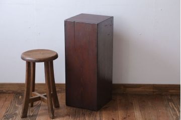 アンティーク家具　和製アンティーク　古い木の10杯小引き出し