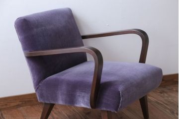 アンティーク家具　和製アンティーク　上品な一人掛けソファ