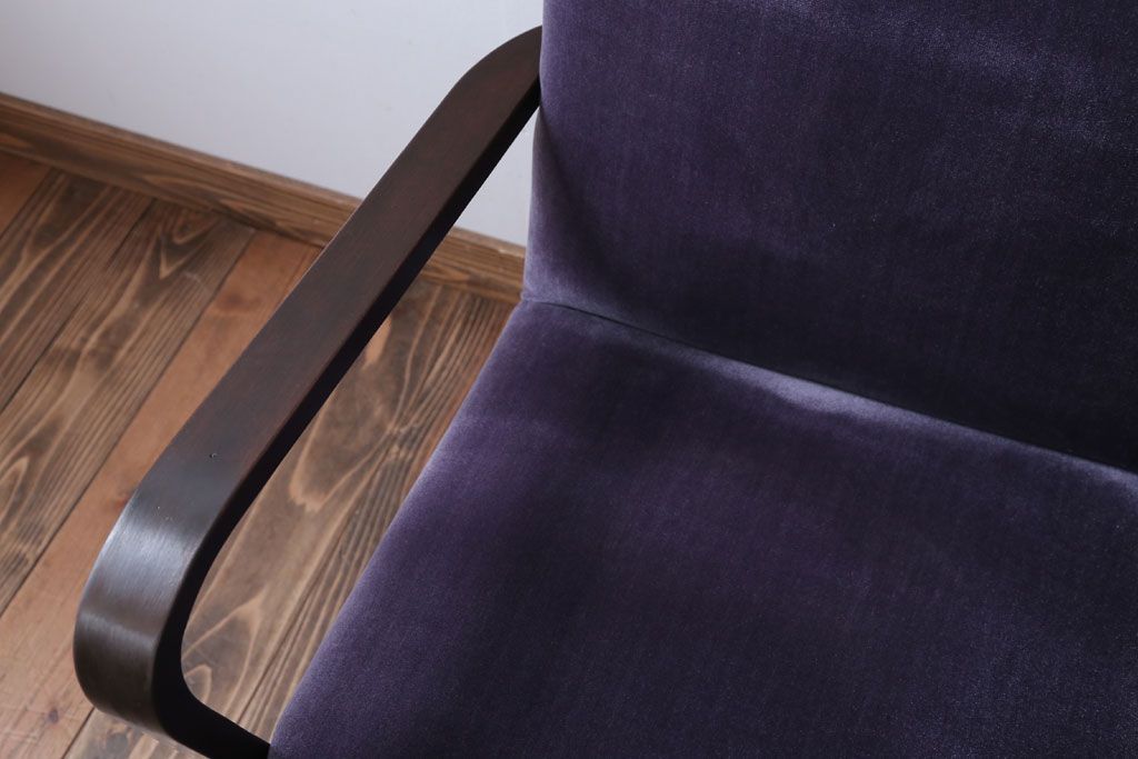 アンティーク家具　和製アンティーク　上品な一人掛けソファ