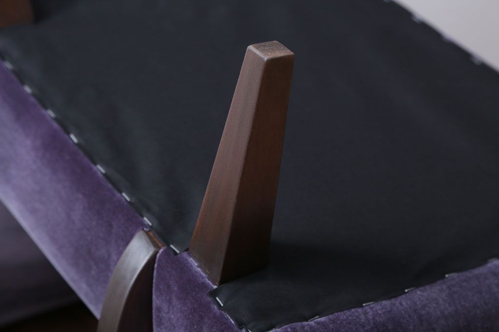 アンティーク家具　和製アンティーク　上品な一人掛けソファ