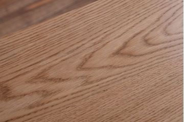 アンティーク　天板ナラ材製!　ラフジュオリジナルペイントの鉄脚リメイクテーブル(1)
