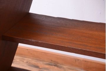 アンティーク雑貨　ビンテージ　古い学校使われていた昭和レトロな木製階段