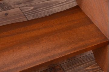 アンティーク雑貨　ビンテージ　古い学校使われていた昭和レトロな木製階段