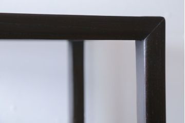 中古　民芸家具　高級感あふれる縦型李朝棚(飾り棚)