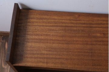 アンティーク家具　アンティーク　オープンラックの小さな収納棚(テレビ台)