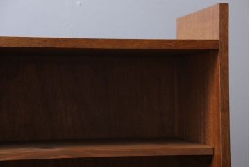アンティーク家具　アンティーク　オープンラックの小さな収納棚(テレビ台)
