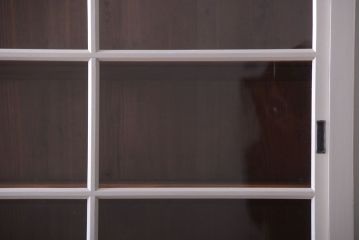 アンティーク家具　アンティーク　大きなペイント重ね収納棚(キャビネット・食器棚)