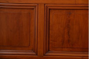 アンティーク　春慶塗が美しい上質なガラス戸4枚セット