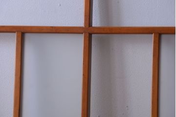 アンティーク　春慶塗が美しい上質なガラス戸