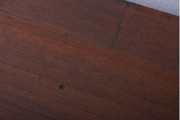 アンティーク家具　古民具・骨董　古い桐材の小さなアンティーク衣装箪笥(桐箪笥、桐たんす)