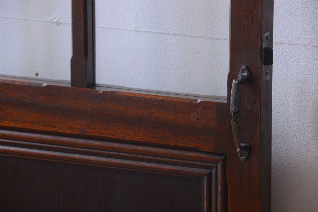 アンティーク　自由蝶番付き!上質な木製ドア