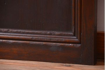 アンティーク　自由蝶番付き!上質な木製ドア