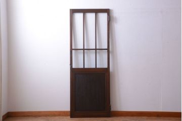 アンティーク　自由蝶番付き!上質な木製ドア