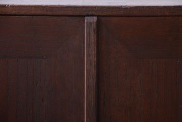 アンティーク家具　和製アンティーク　引き出し2杯付き!古い桐材の戸棚