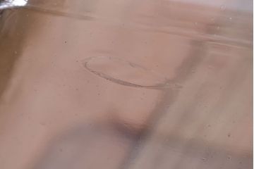 アンティーク雑貨　昭和レトロ　アイアンラック付き!蓋付きガラス瓶6個セット