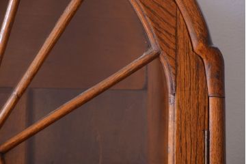 アンティーク家具　イギリスアンティーク　オーク材製アールデコ調のブックケース(本箱)