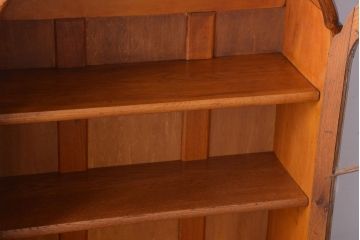 アンティーク家具　イギリスアンティーク　オーク材製アールデコ調のブックケース(本箱)