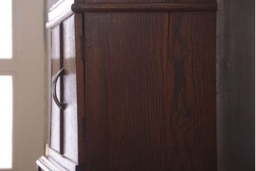 アンティーク家具　イギリスアンティーク　オーク材製アールデコ調のブックケース(本箱)