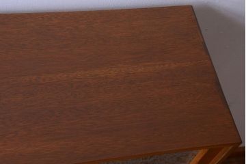 【T様ご成約済み】アンティーク　古い木のレトロモダンな収納棚