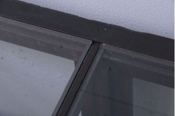 【K様ご成約済・ご決済用】和製アンティーク　とても背の低い古い木のショーケース(ガラスケース)