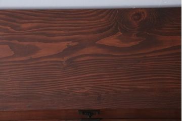 アンティーク家具　古民具・骨董　シンプルで上品な時代箪笥ローボード(ローチェスト)