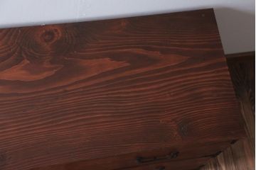 アンティーク家具　古民具・骨董　シンプルで上品な時代箪笥ローボード(ローチェスト)