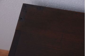 アンティーク家具　古民具・骨董　シンプルで小さなアンティーク帳場箪笥