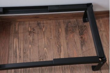 アンティーク家具　古民具・骨董　江戸〜明治期　かくし付き!鉄脚時代箪笥ローボード