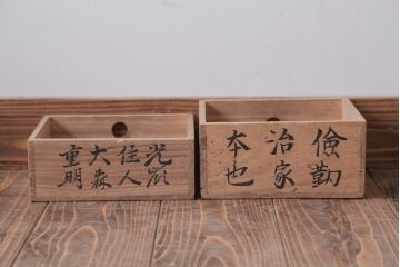 アンティーク家具　古民具・骨董　江戸〜明治期　かくし付き!鉄脚時代箪笥ローボード