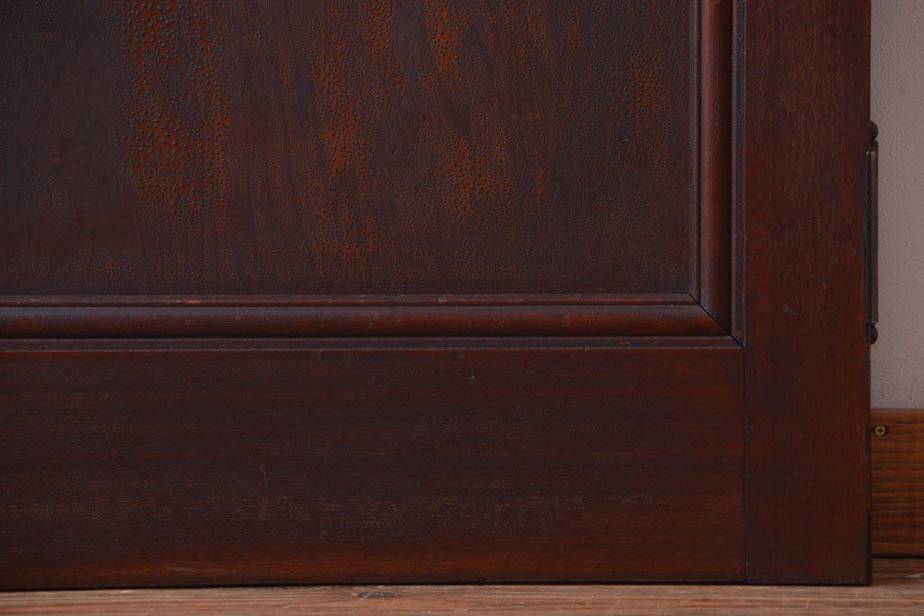 和製アンティーク　古い木製のシックなドア